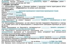 Договір оренди нерухомості