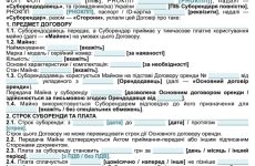 Договір суборенди
